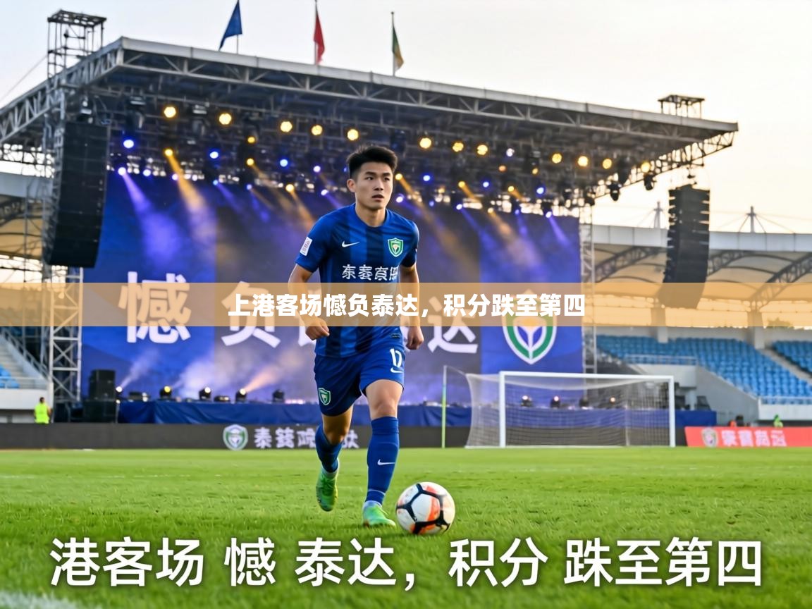 上港客场憾负泰达，积分跌至第四